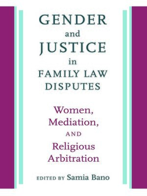 cover image of Gender and Justice in Family Law Disputes